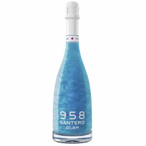 958 Santero Glam Blue αφρώδης οίνος με βρώσιμη πέρλα