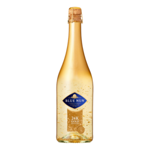 Blue Nun 24K Gold Edition με βρώσιμες νιφάδες χρυσού